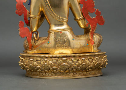 Green Tara Statue – Nepalese Spiritual Artwork
