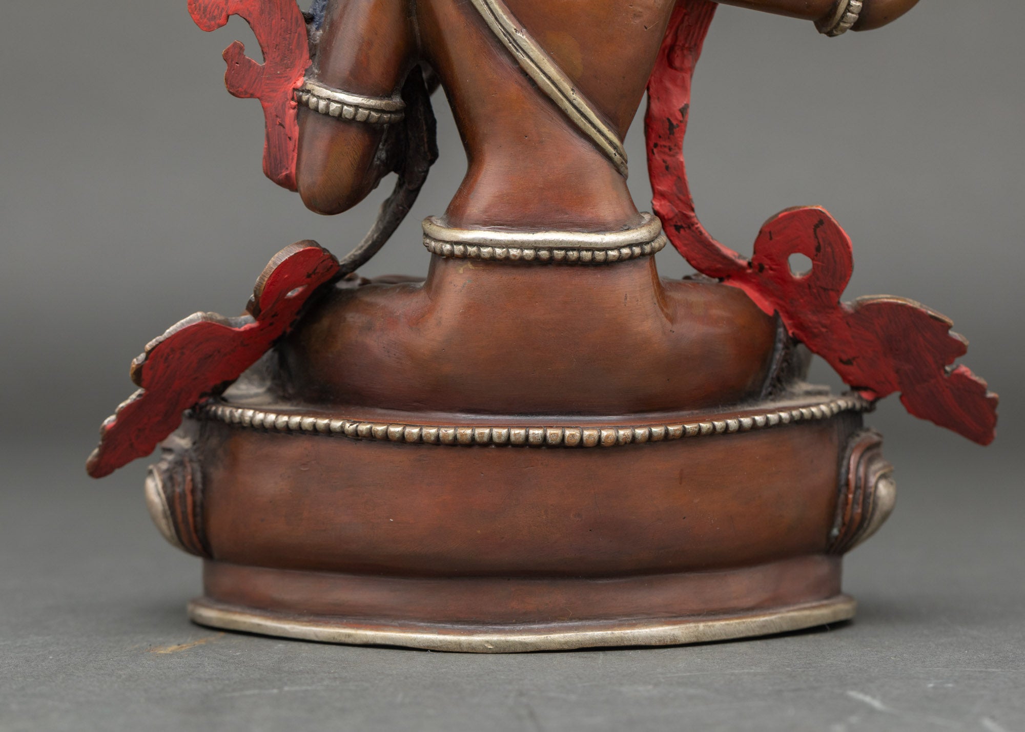 Manjushri Statue | Nepalese Bodhisattva of Wisdom Copper Sculpture
