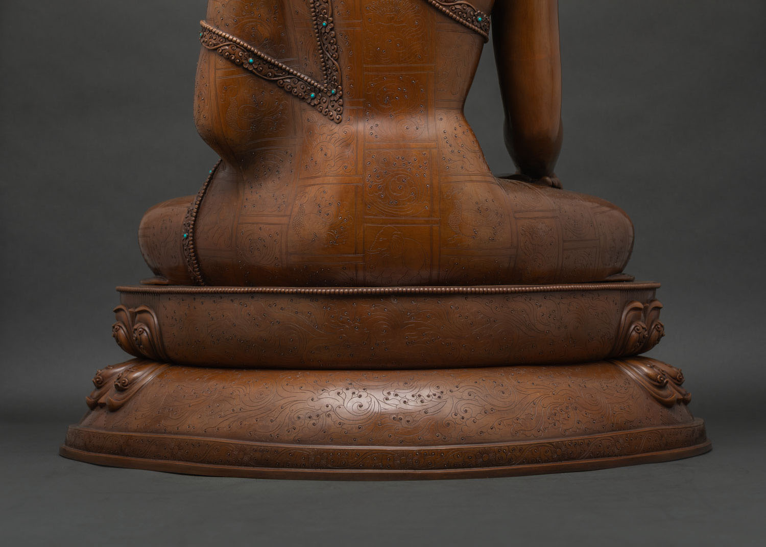 Oxidized Shakyamuni Buddha Statue | Handcrafted with Devotion