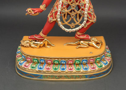 Red Vajrayogini Statue | Authentic Tibetan Buddhist Artwork