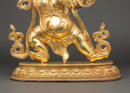 Handmade Vajrapani Statue  - The Guardian of Buddha’s Teachings