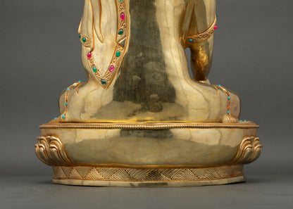 Large Shakyamuni Buddha Statue for Meditation and Prayer