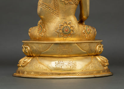 Buddha Shakyamuni Statue | Hand-Carved Buddhist Artwork