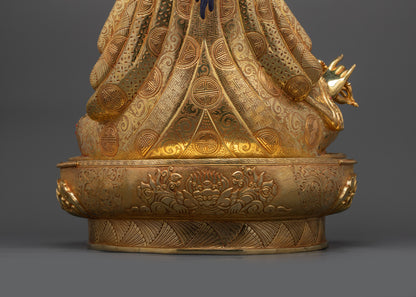 Premium Padmasambhava Statue | Handmade Traditional Nepali Artwork