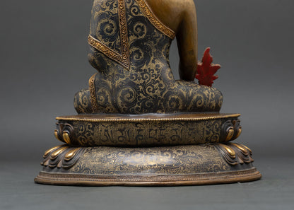 Nepalese Bhaisajyaguru – Copper Statue for Meditation or Altar