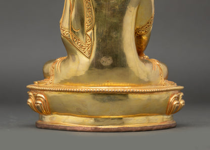 Three Buddha Meditation Statue Set | Spiritual Decor for Home & Altar
