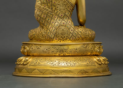 Buddha Shakyamuni Copper Statue | Path to Enlightenment