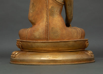 Shakyamuni Buddha Statue for Peace & Mindfulness | Tibetan Art & Craft