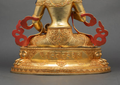 Buddhist Statue of Vajrasattva for Meditation & Mantra Practice