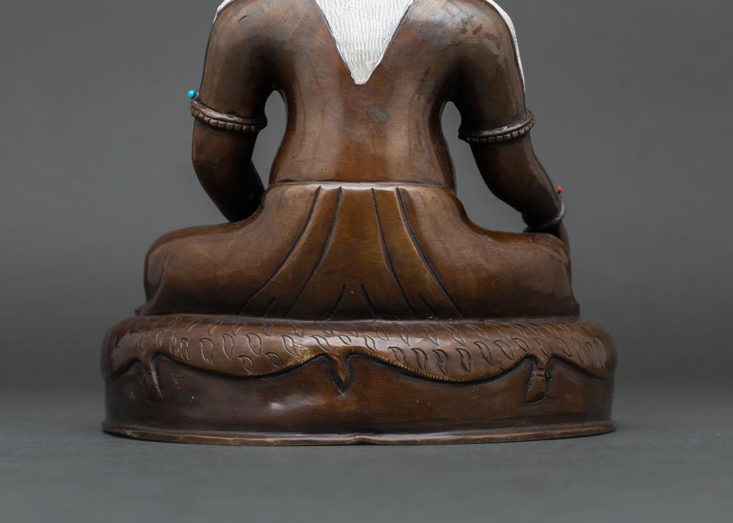 Thangtong Gyalpo Statue | Oxidized Copper Buddhist Sculpture