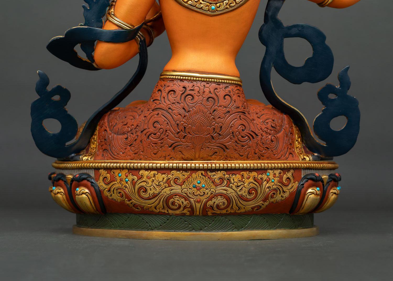 Manjushri Statue |  Hand-Painted Buddhist Artwork
