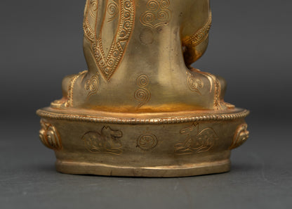 Amitabha Buddha Statue | Himalayan Meditation Figure with Seat