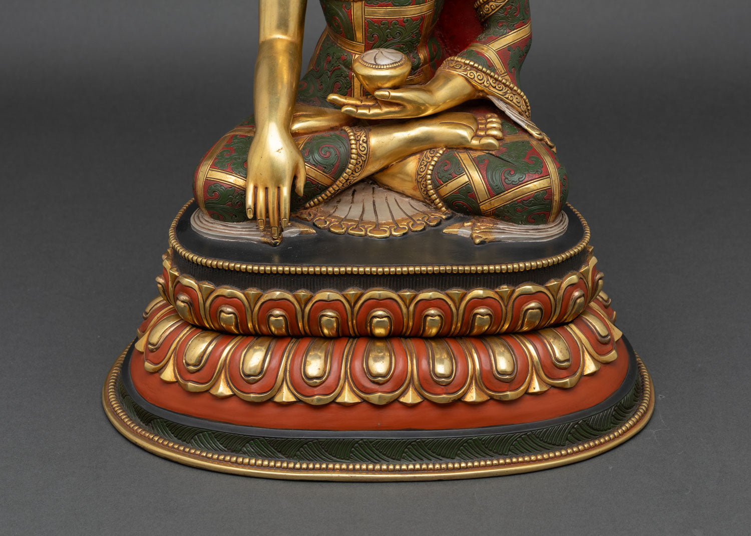 Meditative Shakyamuni Buddha Statue | Handmade in Nepal