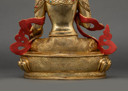 Sayi Nyingpo Statue for Home Altar | Nepalese Devotional Artwork