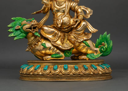 Namtoshe | Handcrafted 24K Gold Gilded Himalayan Sculpture