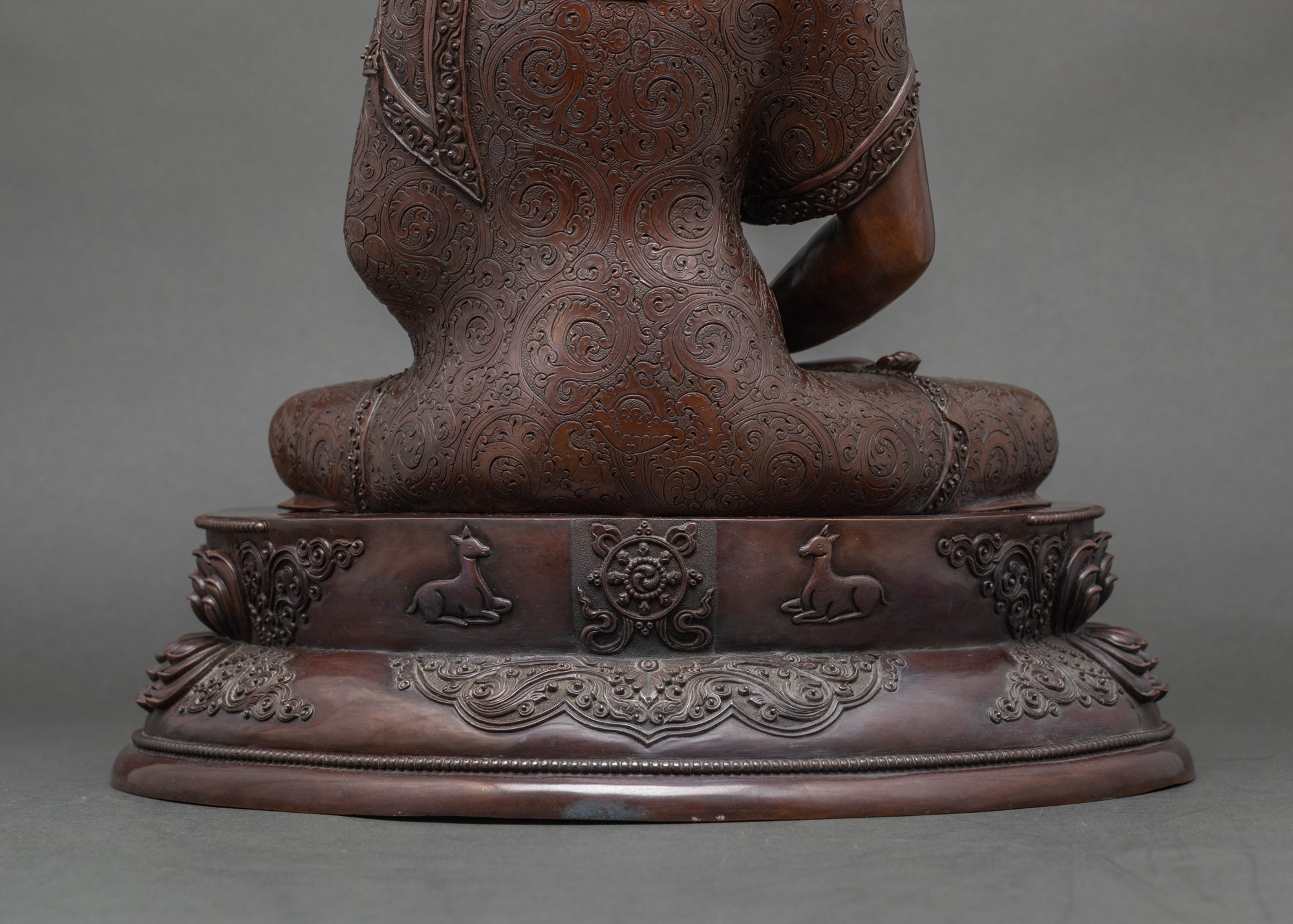 Amitabha Buddha Statue with Oxidized Finish – Himalayan Sacred Art