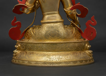 White Tara Statue | Compassion & Long Life Goddess Figurine