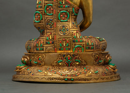 Amitabha Buddha Statue for Meditation Room | Nepalese Art Piece