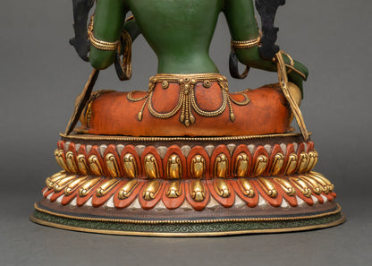 Green Tara Statue | Enlightened Goddess for Spiritual Guidance