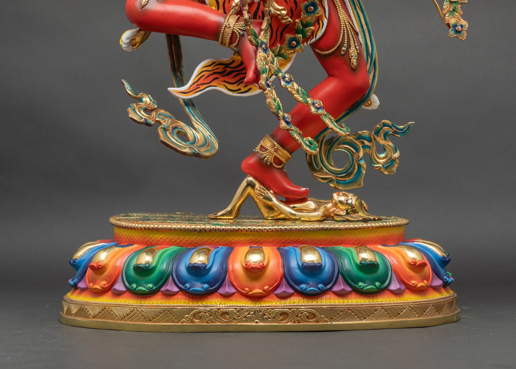 Tantric Kurukulle Statue | Magnetizing Rigje Lhamo Figurine from Nepal