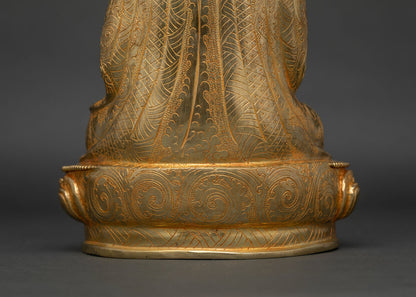 Zabdrung Ngawang Namgyal Statue
