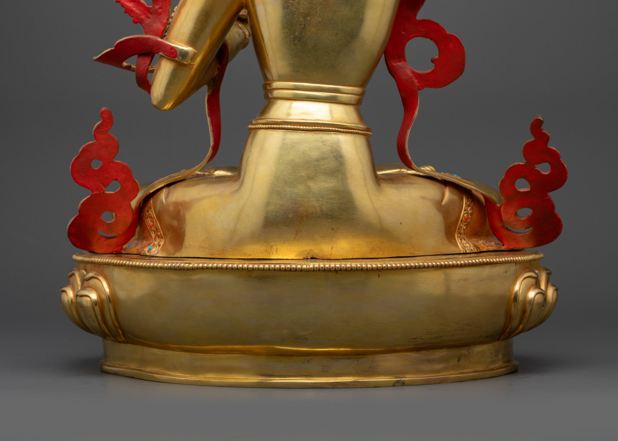 Awaken Wisdom with Monju Bosatsu Statue | Nepalese Handcrafted Artwork