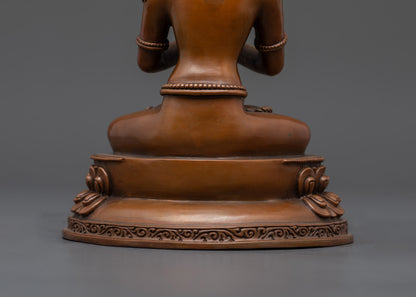 Buddha Vajradhara Statue | Authentic Nepalese Sculpture for Inner Peace