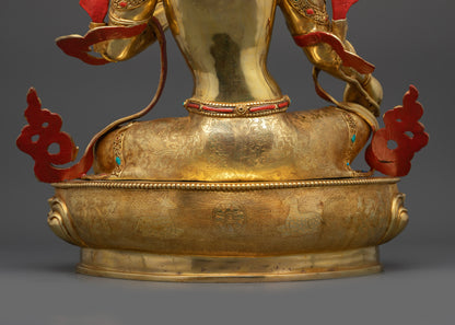 Divine Green Tara Statue | Authentic Sculpture for Spiritual Practices