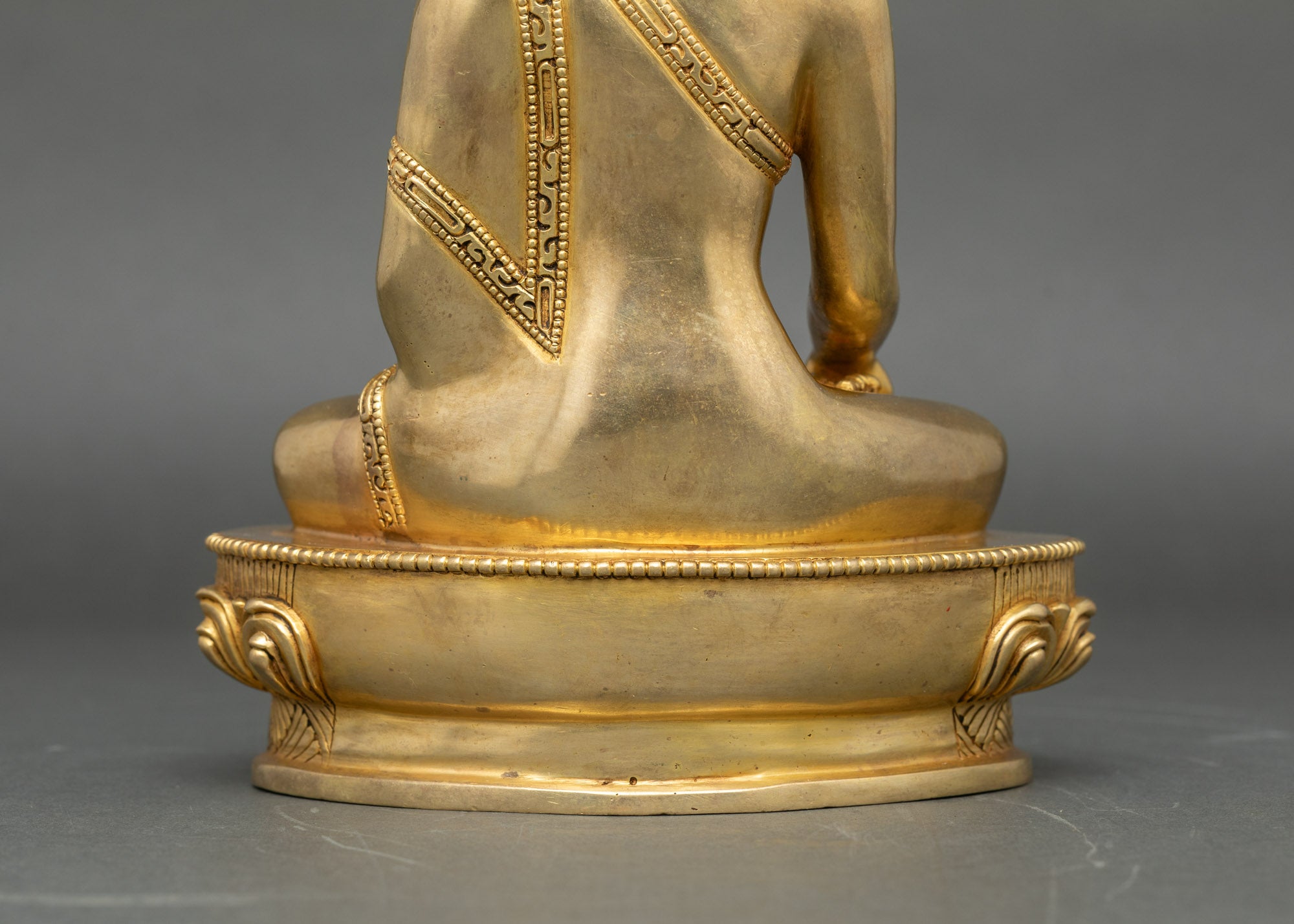 Exquisite Shakyamuni Buddha Statue | Lost-Wax Copper Artwork