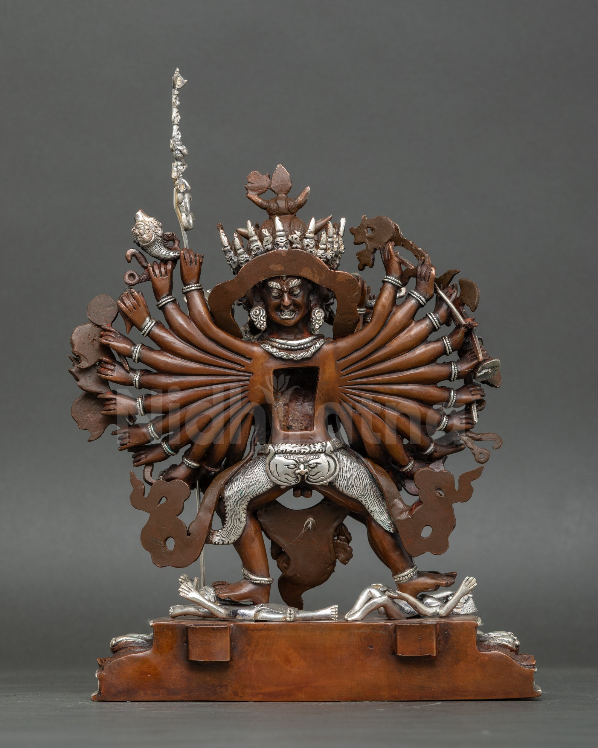 Sacred Kalachakra with Consort Statue – Lord of Time and Cosmic Energy