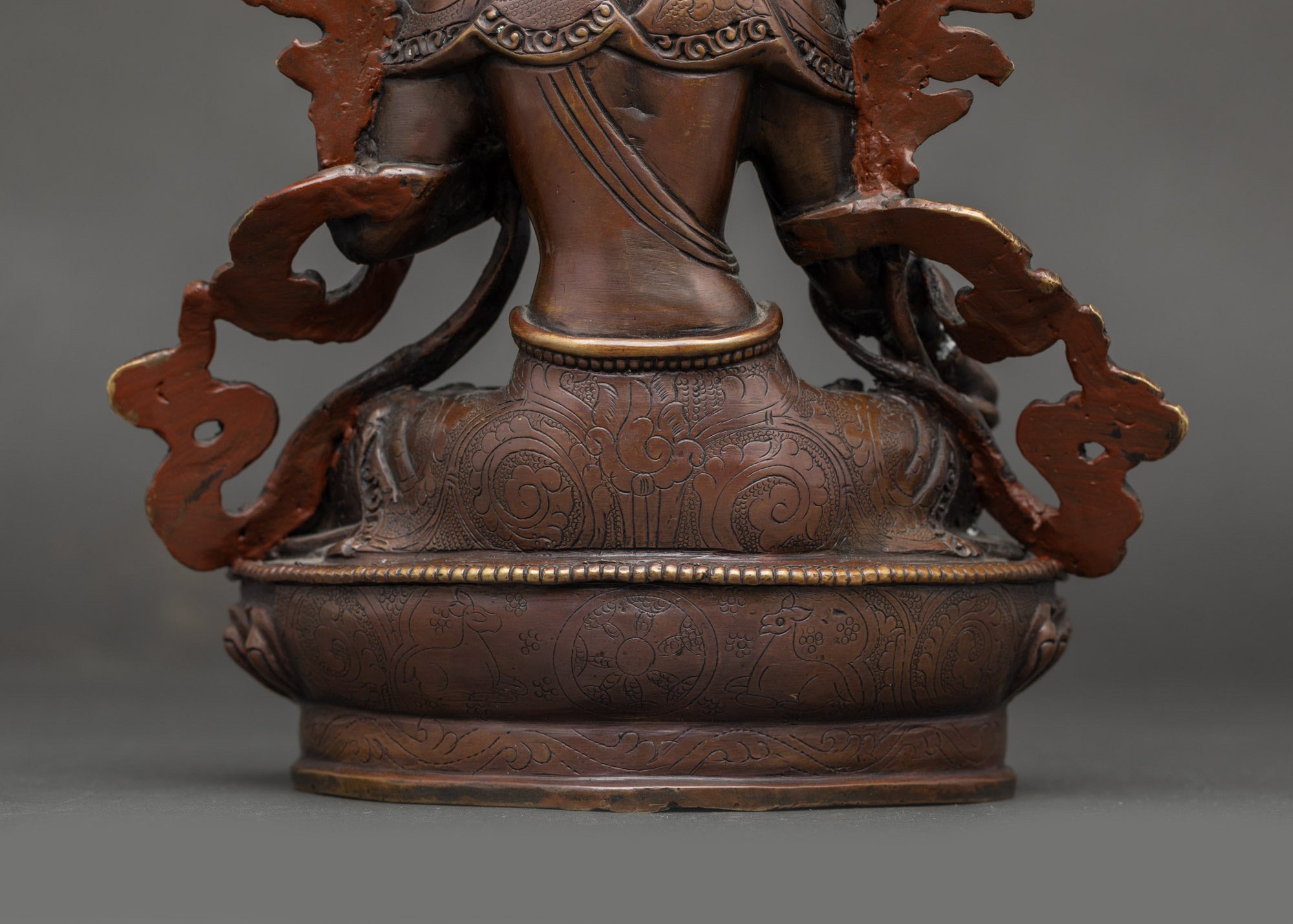Peaceful Mother Buddha Sculpture of White Tara