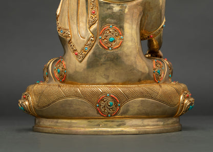 Buddha Shakyamuni Statue | Traditional Buddhist Art