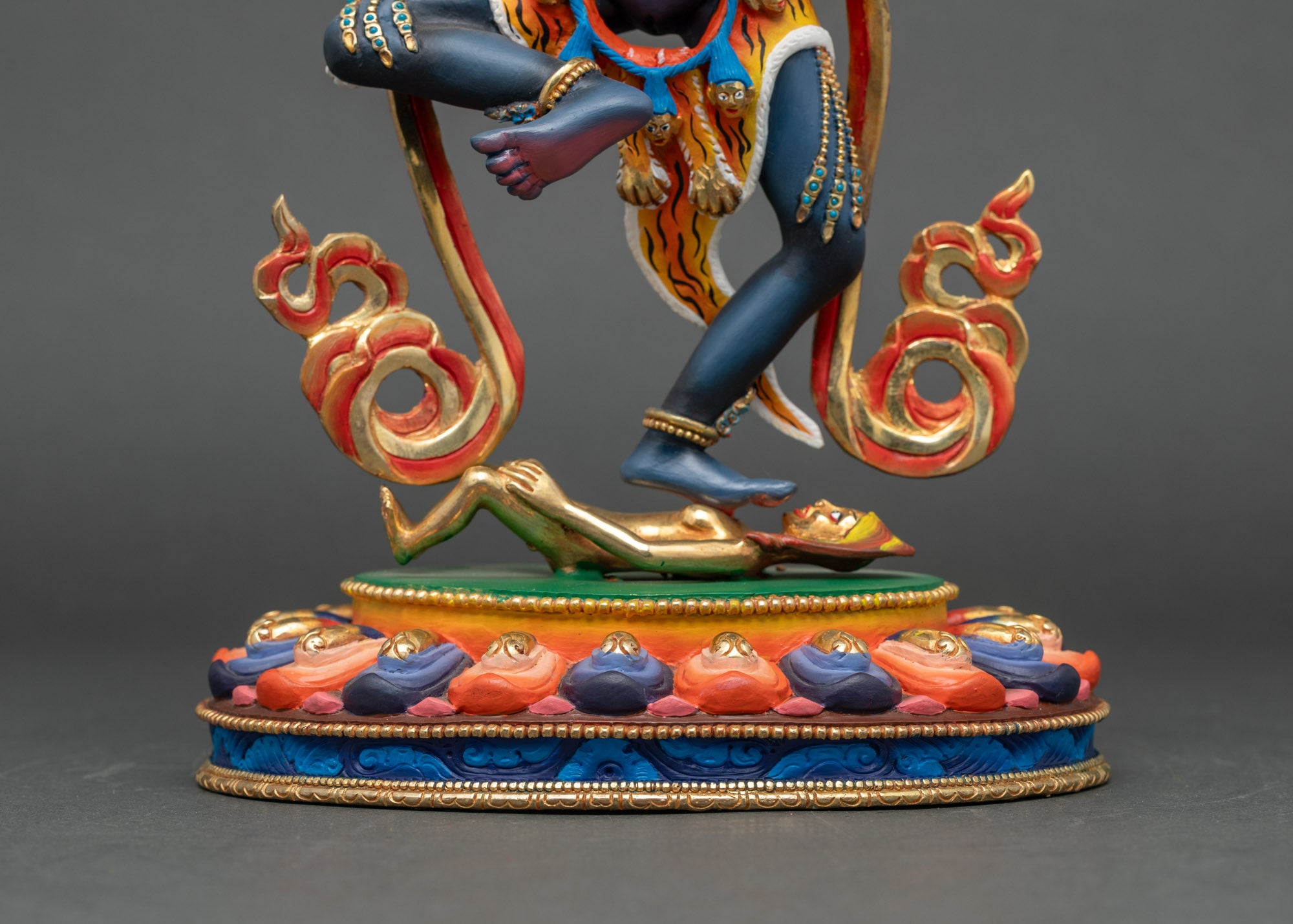 Dakini Simha Mukha Statue | Lion-Faced Wrathful Protector Deity