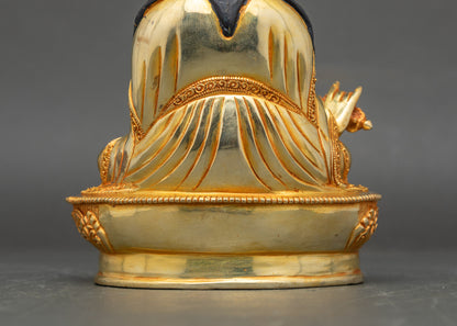 Padmasambhava Statue | Authentic Nepalese Copper Buddhist Figurine