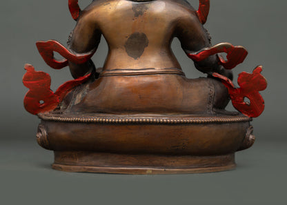 Handcrafted Dzambhala Statue | Buddhist Wealth Buddha