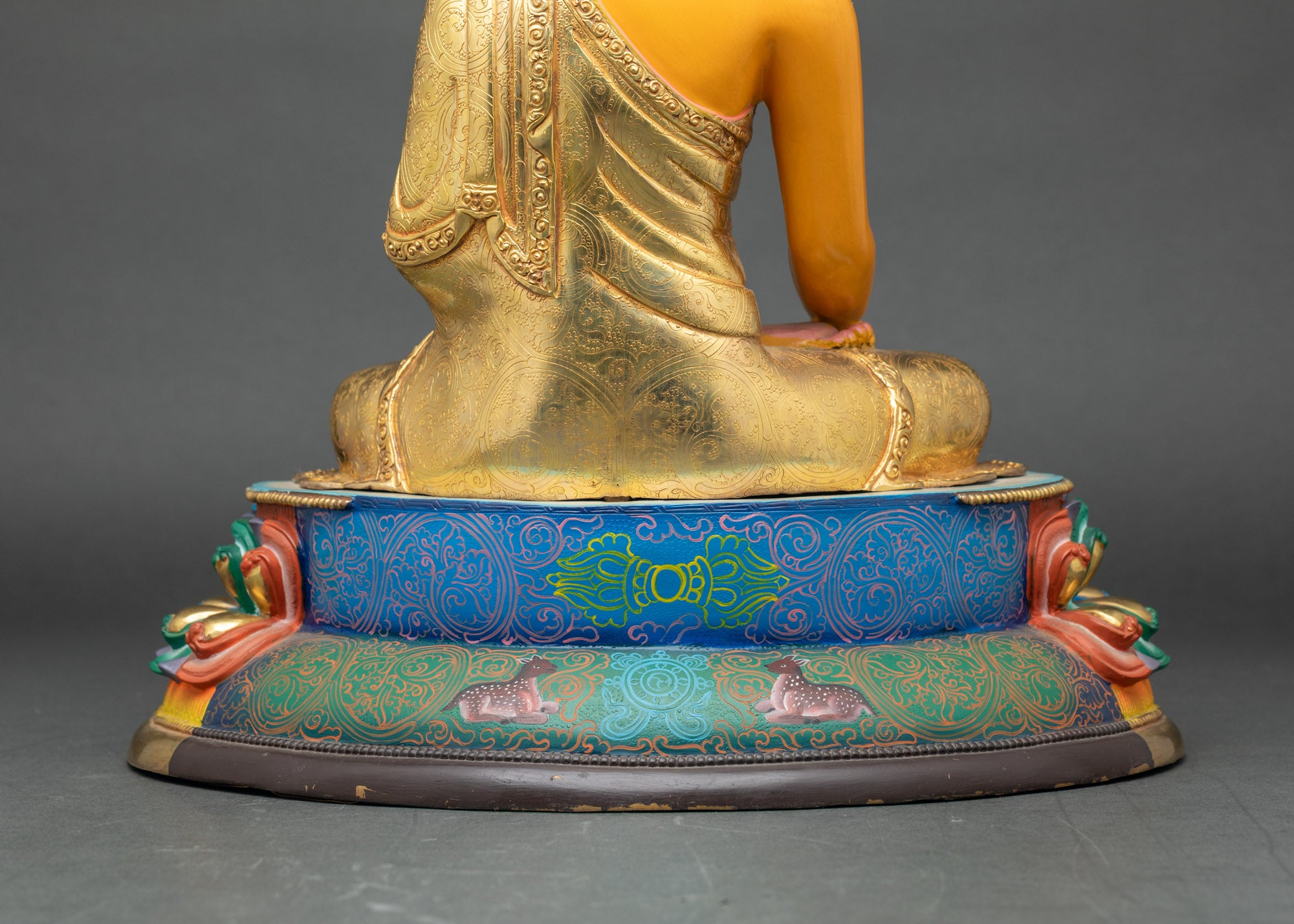 Shakyamuni Buddha Statue | Traditional Nepalese Spiritual Figurine