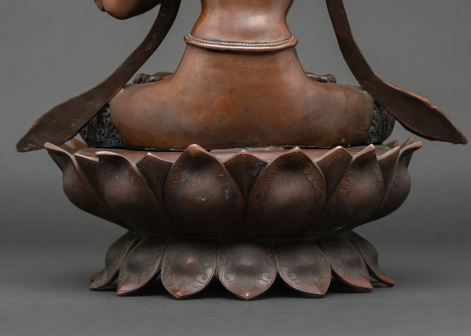 Oxidized Manjushri Statue – Nepali Handmade Sculpture