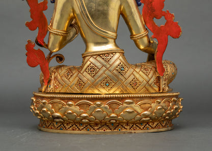 Green Tara Statue from Nepal | Bring Protection & Compassion Home