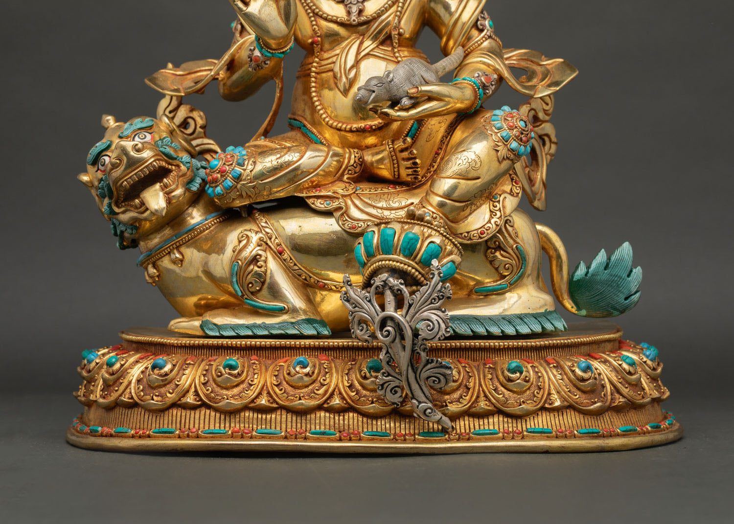 Vaishravana Namtoshe Statue | Vajrayana Buddhist Wealth Guardian Icon