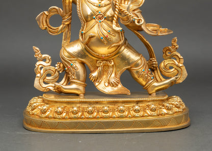 Vajrapani Buddhist Deity Statue | Lord of Thunderbolt Sculpture