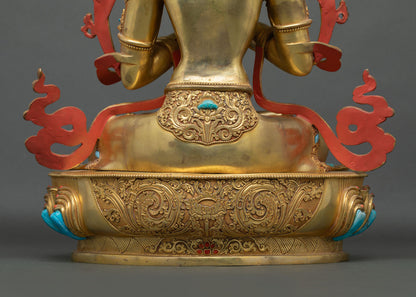Manjushri Statue | Buddhist Wisdom and Enlightenment Art