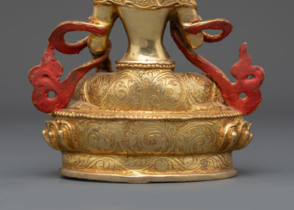 Kshitigarbha Statue | Traditional Himalayan Guardian of the Afterlife