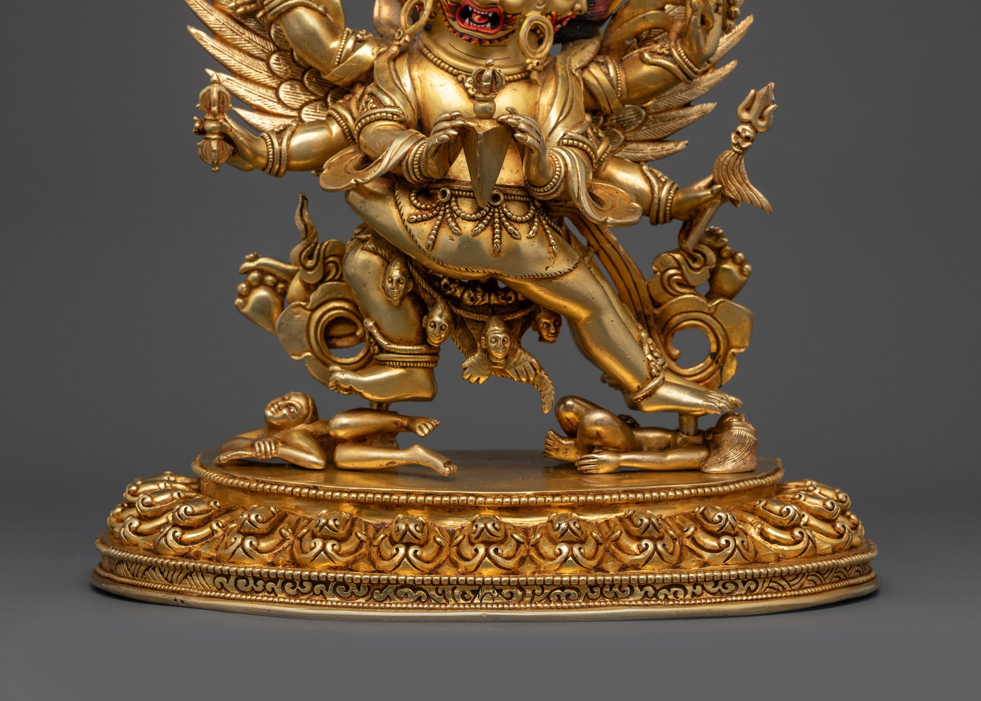 Handcrafted Vajrakilaya Statue | Buddhist Idol for Home & Altar