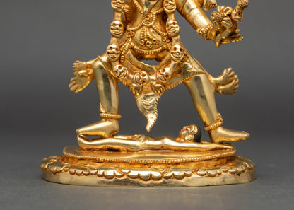 Buddhist Ekajati Goddess Sculpture – Handmade Himalayan Sacred Art