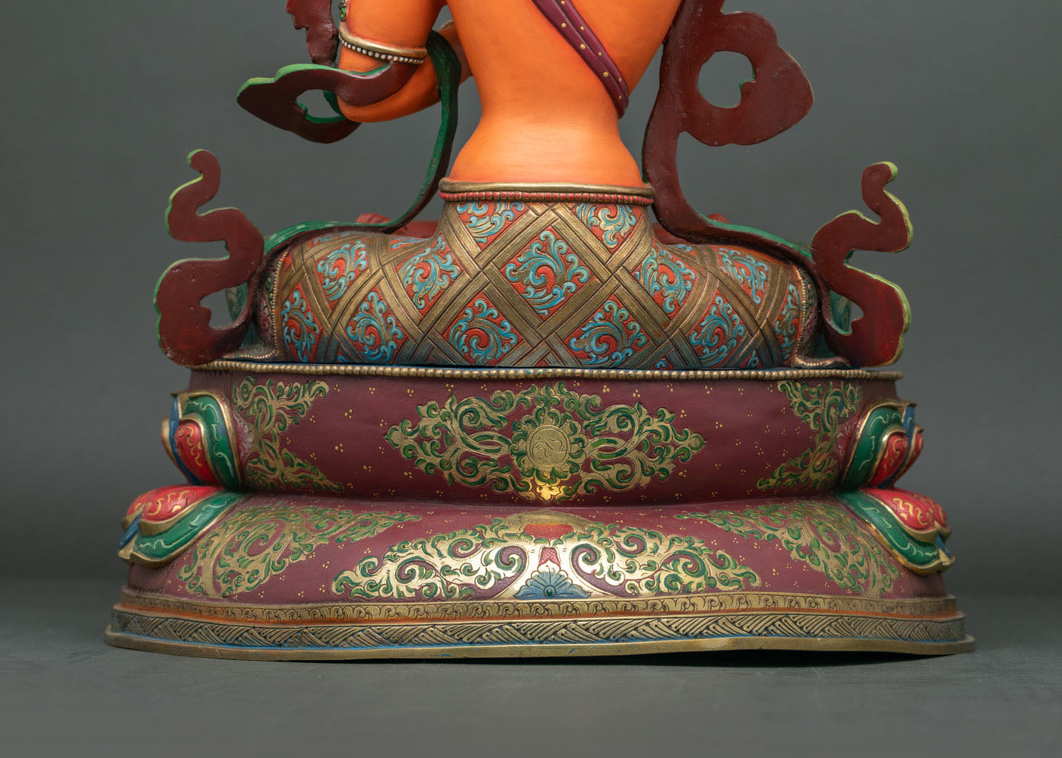 Hand-Painted Manjushri Statue | Symbol of Transcendent Wisdom