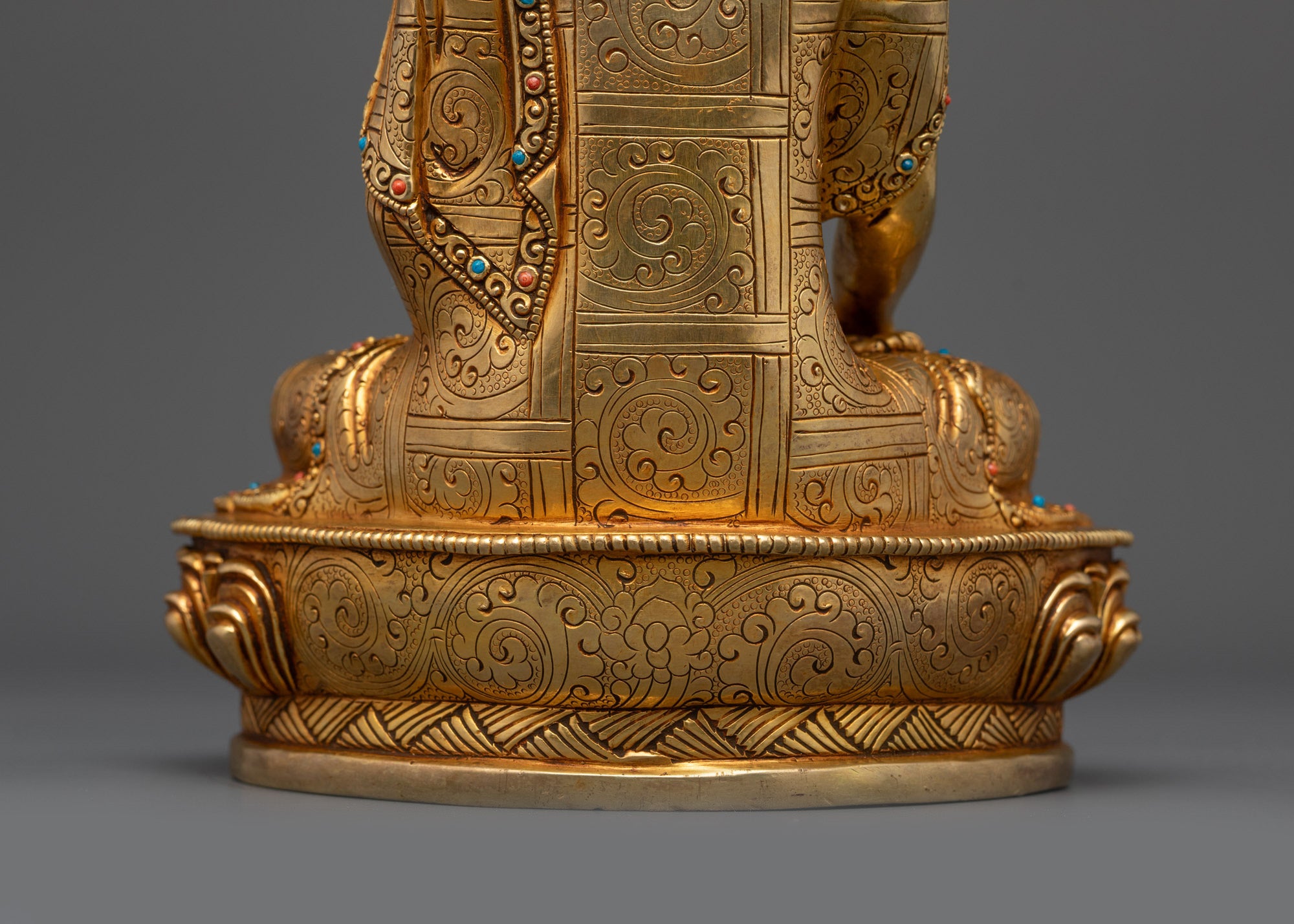 Bodhi Shakyamuni Buddha Sculpture | Ancient Lost-Wax Casted Artwork