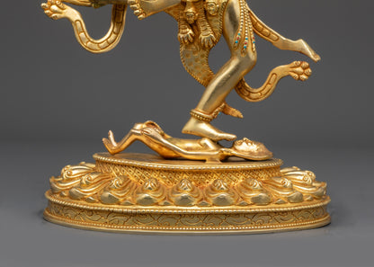 Statue of Troma Nagmo | Tibetan Wrathful Female Protector Deity