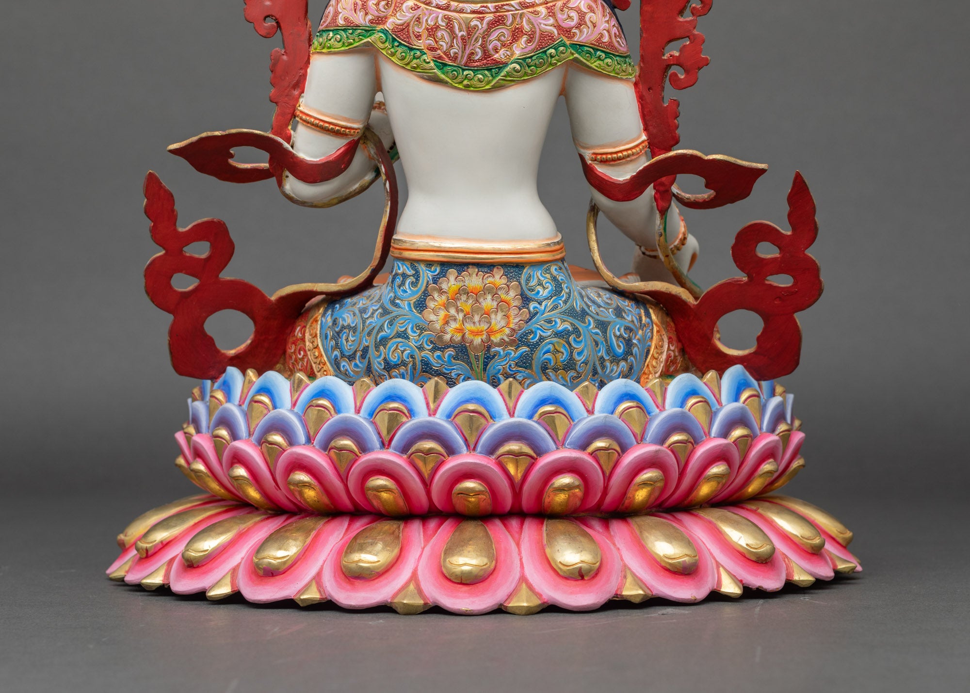 Tibetan White Sita Tara Statue | Buddhist Figurine for Sacred Spaces