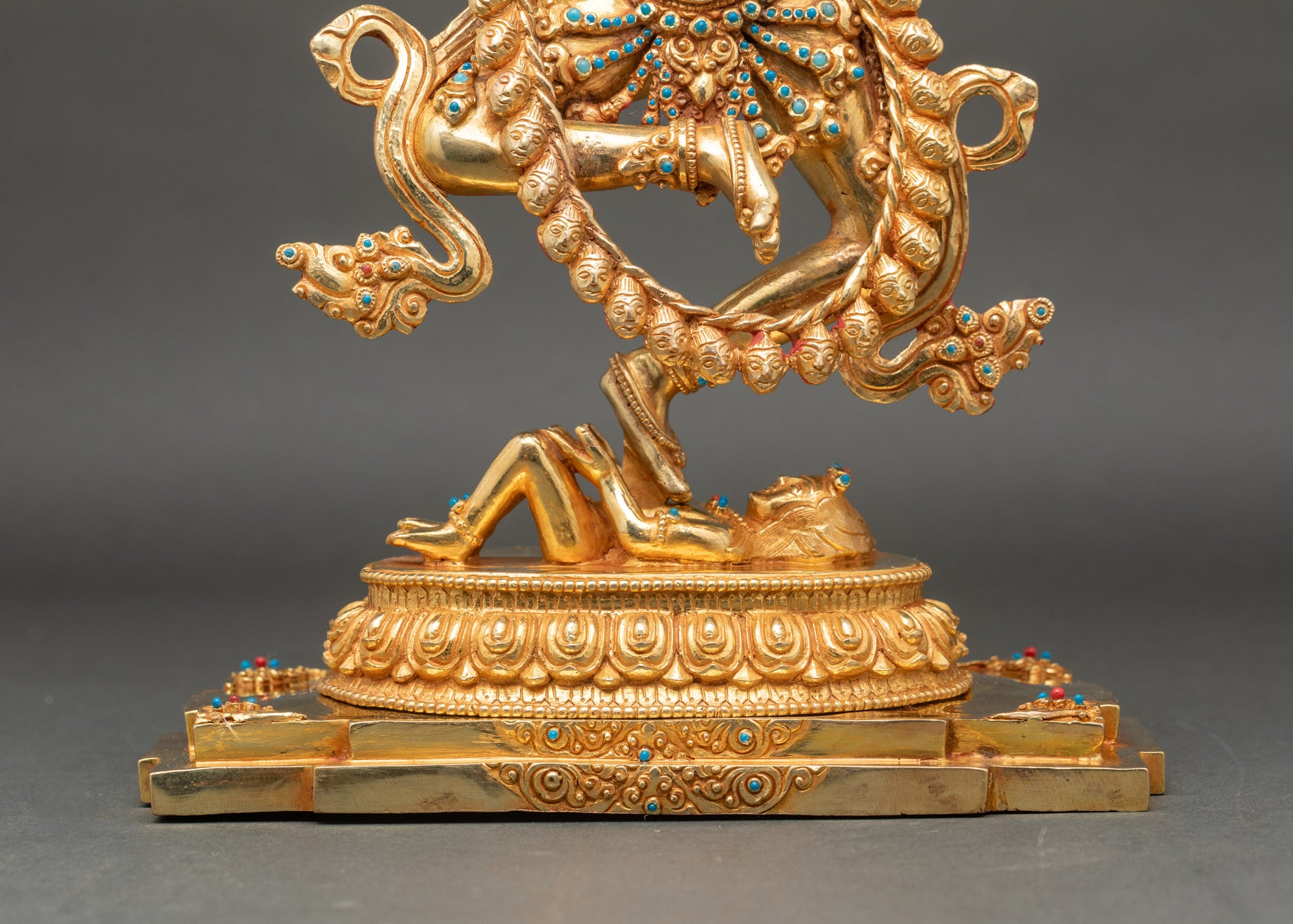 Wrathful Dorje Phagmo | Handcrafted Tibetan Dakini Sculpture