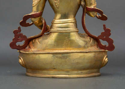 Dorje Sempa Bodhisattva Statue | Traditional Himalayan Sculpture